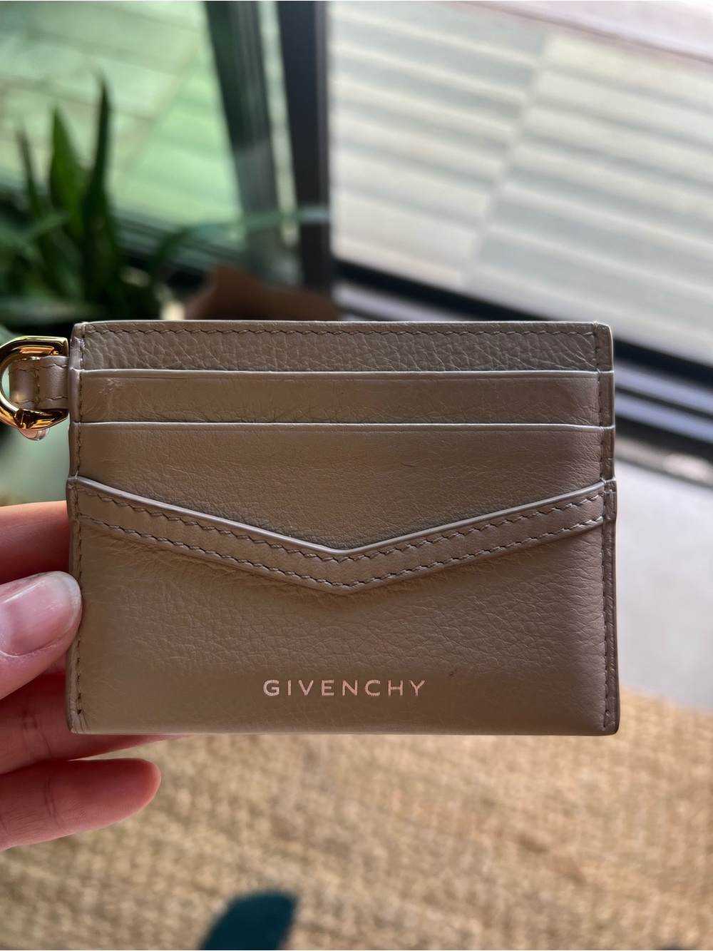 GIVENCHY VOYOU CARD HOLDER CALFSKIN